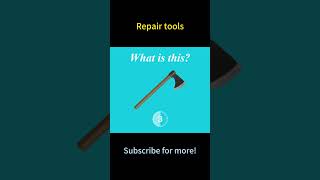 English Learning - Can you name these repair tools? | 常见工具你知道多少？#shorts  #learningenglish #學英文 #学英语