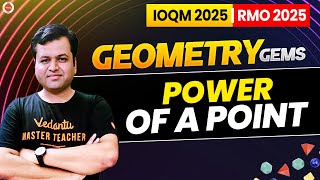 Power of a Point | Geometry Gems: Problem 9 | IOQM 2025 | RMO 2025 | Chetan Sir