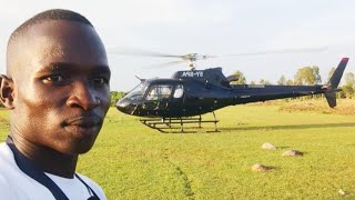 wow😲: Helicopter in Kenya is like Tuktuk in Gulu City