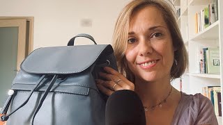 Asmr ita Whispering Triggers “Rilassati mentre cambio borsa!” (Una specie di What’s in my bag?)