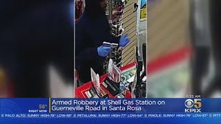 Santa Rosa Shell Station Robbed At Gunpoint