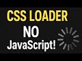 Pure HTML CSS Circular Loader Animation | No JavaScript | Coding cloud