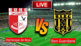 Olympique Béja vs Ben Guerdane Live Match score HD Today 2024