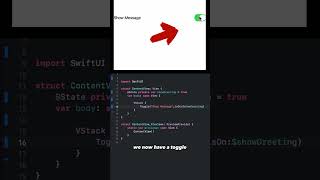 Using Toggles - IOS SwiftUI Tutorial