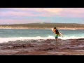 Surfing at Jakes Point Kalbarri West Australia 2012