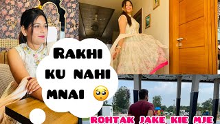 rohtak gye dccd food hansi hisar #rakhi #rakhicelebration #maykavlog #hisar #rohtak #dccdfood #vlog