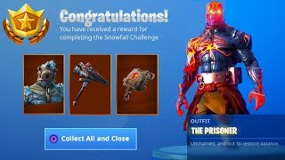 how to unlock upgrade new prisoner fortnite snowfall skin new fortnite prisoner rewards - fortnite prisoner skin