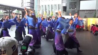 京炎 そでふれ！彩京前線　龍馬よさこい　京都駅　2015.11.7