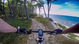 Ustka Rowy 2015 Czerwony Szlak R10, Garmin Edge 1000, GoPro Hero 4 Black, Cube C68