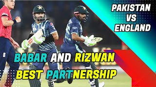 Babar And Rizwan Best Partnership | Pakistan vs England | T20I | PCB | MU2F