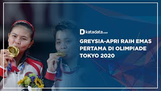 Greysia/Apri Raih Emas Pertama di Olimpiade Tokyo 2020 | Katadata Indonesia