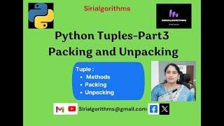23. Tuple - Part3 - Methods
