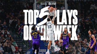 Top 5 Plays of the Week! 01/06/25 - 01/11/25