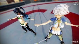 -年齢制限-[MMD艦これ] ELECT (つみ式雲龍、ゴリマ式葛城改) 4K･60fps