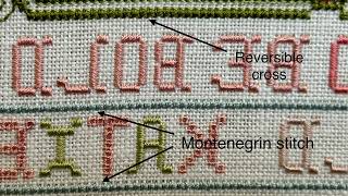 Tutorial: Montenegrin Stitch