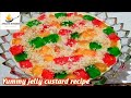 Jelly custard recipe||Delicious custard trifle recipe||Quick & Easy desert by @AyezaSKkitchen456