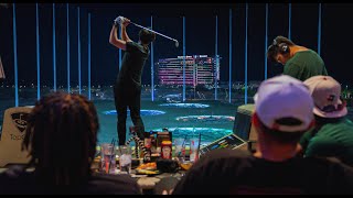 Oakland A's Hit Up Topgolf at Spring Training