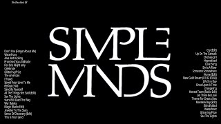 Simple Minds - Greatest Hits - Full Album 2023