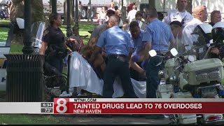 Officials: Arrest made after at least 76 people overdose in New Haven