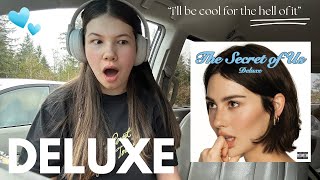 Reacting to The Secret Of Us Deluxe🩵 (ityt is now my fav song literally ever)