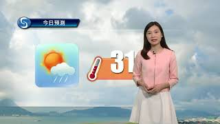 早晨天氣節目(08月19日上午8時) - 科學主任李鳳瑩