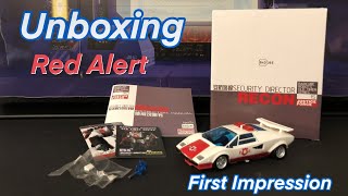 BadCube OST-15 Security Director Recon / Masterpiece Red Alert Unboxing and First Impression