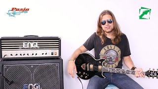 Ibanez Artist AR620 - demo, test, review [ENG subs]