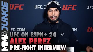 UFC on ESPN+ 24: Alex Perez full pre-fight interview