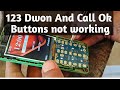 123 Ok And Dwon Buttons not working Vgo tell i800 By Barkat Ali #mobilerepair