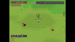 ウディタARPG　銃のテスト