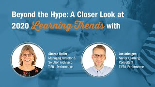 Beyond the Hype Webinar: A Closer Look at 2020 Learning Trends