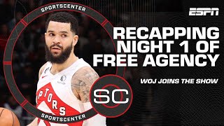 VanVleet’s max contract highlights Night 1 of NBA Free Agency – Woj breaks it down | SportsCenter