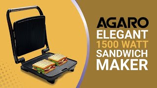 AGARO ELEGANT SANDWICH MAKER 1500 WATTS