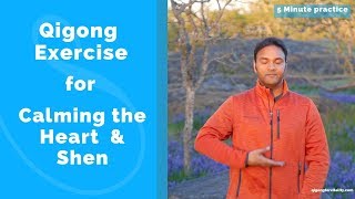 5 Minute Heart and Shen Calming Qigong Practice with Jeffrey Chand