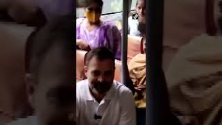 Rahul Gandhi takes ride in BMTC bus in Bengaluru | #rahulgandhi #karnatakaelections2023 #bmtcbus