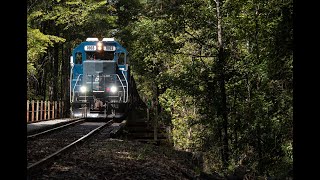 Shortline Railfanning: CaterParrott Railnet - GP40 Trio on the Madison Branch