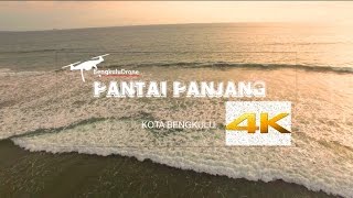 Pantai Panjang Bengkulu in 4K [Aerial Video]