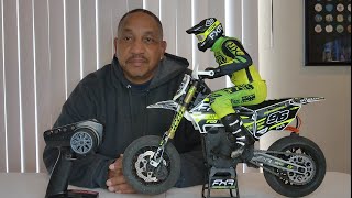 Losi PROMOTO SM RC MOTORCYCLE Drive and review