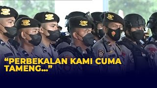 Amankan Demo Mahasiswa, Polisi: Perbekalan Kami Cuma Tameng