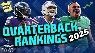 Top 12 QBs for 2025 Fantasy Football + Wild Card Weekend Preview \u0026 Playoff Predictions!