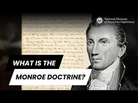 What was the first major challenge to the Monroe Doctrine?