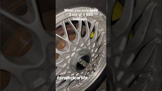 Missing BBS hubcap from the Miata