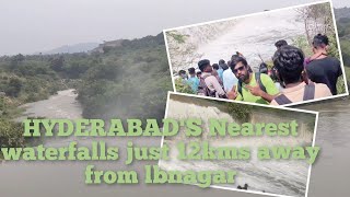 Hyderabad water falls#koheda waterfalls#peddamberpet #outer ring road