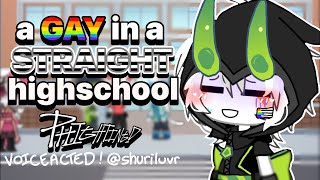 ★🏳️‍🌈 GAY in an ALL STRAIGHT highschool!? 🖤🤍🖤🤍 ★ II GLMM II PHIGHTING! Gacha II PART 1 II filler