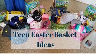 Easter Basket Ideas for Teens // Boy and Girl