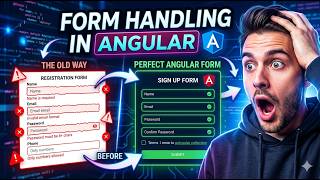 Angular Forms Tutorial 2026: Reactive vs Template-Driven (Step-by-Step) | Form handling in Angular