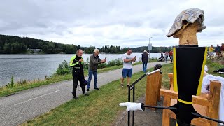 Odhalení tří bust Járy Cimrmana u Lipna