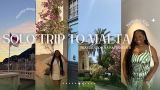 EP2: MALTA BIRTHDAY TRIP | My First Solo Trip | TRAVEL VLOG