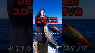 カンパチがヒット！スロースキップＶＢでスロージギング！【deepliner】