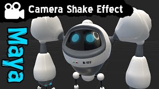 Camera Shake Effect in Maya